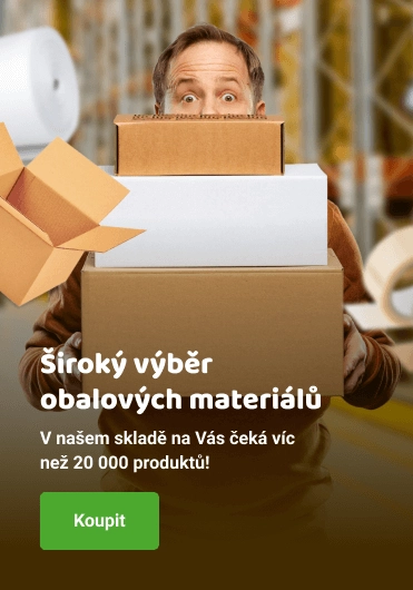 Široký výběr obalových materiálů